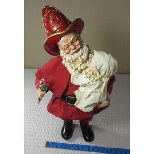 1993 Clothique Fire Chief Santa Irish Lass- Variety Possible Dreams Figurine 12"